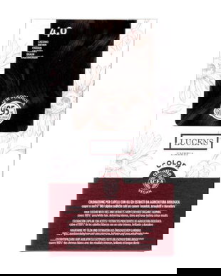 Vopsea de par fara amoniac Saten 4.0 Lucens Umbria, 50 ml