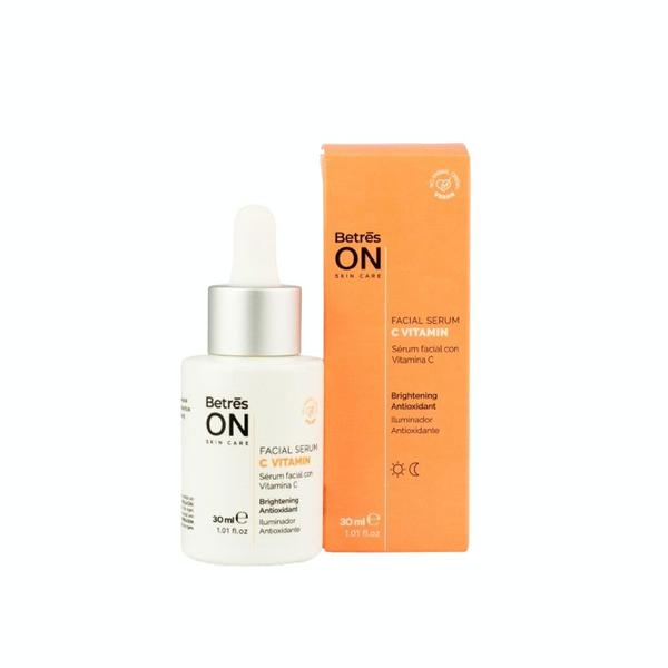 Ser Facial Iluminant si Antioxidant cu Vitamina C pentru Zi/Noapte - Betres On Facial Serum C Vitamin, 30 ml