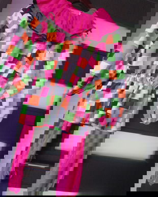 costumatie arlechin copii 152