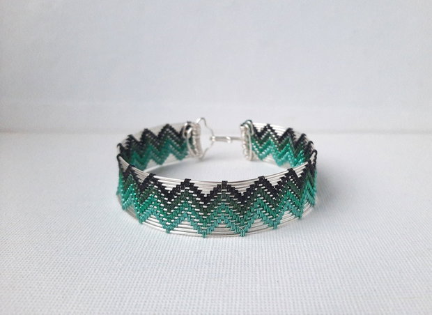 Brățară Zigzag marin