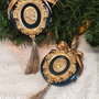 Set de 2 globuri - Medalion vintage