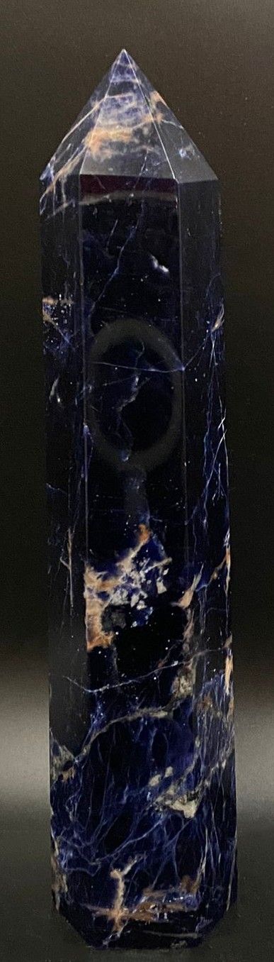 Sodalit - Obelisc piatra semipretioasa