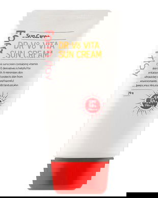 Crema Protectie Solara Vitaminizanta Dr-V8 SPF50+ - FarmStay Aloe Dr-V8 Vita Sun Cream SPF50+ PA+++, 70 ml