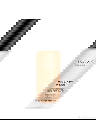 Fond de ten cu acoperire completă și SPF 25, Matt and Wear Jvone Milano 20 ml - NC20