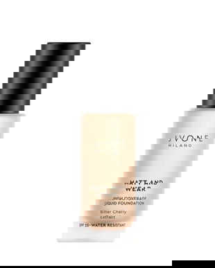 Fond de ten cu acoperire completă și SPF 25, Matt and Wear Jvone Milano 20 ml - NW20