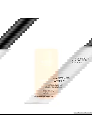 Fond de ten cu acoperire completă, SPF 25, Matt and Wear Jvone Milano 20 ml - NC25