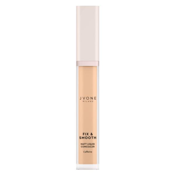 Anticearcan (Concealer) lichid cu acoperire totală Fix &amp; Smooth Jvone Milano 8 ml - NW20