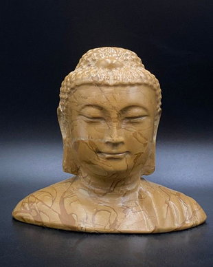 Jasp Peisaj Woodgrain - Sculptura Buddha