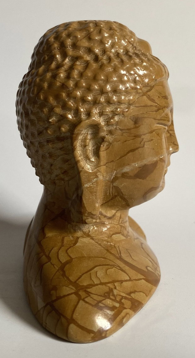 Jasp Peisaj Woodgrain - Sculptura Buddha