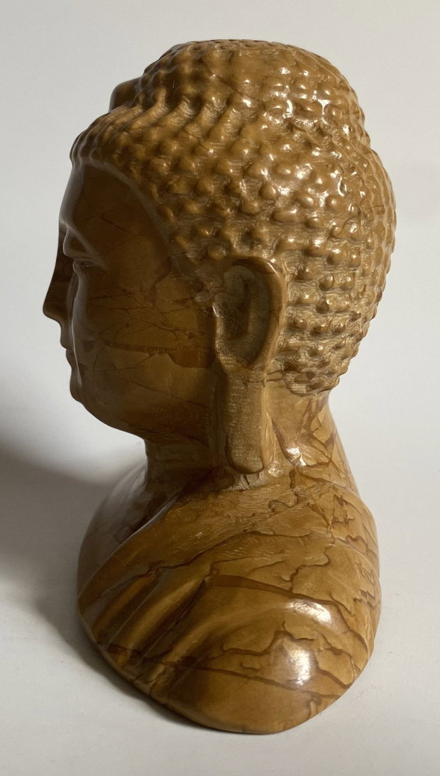 Jasp Peisaj Woodgrain - Sculptura Buddha