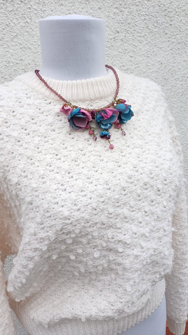 Colier floral "Urban Petals"