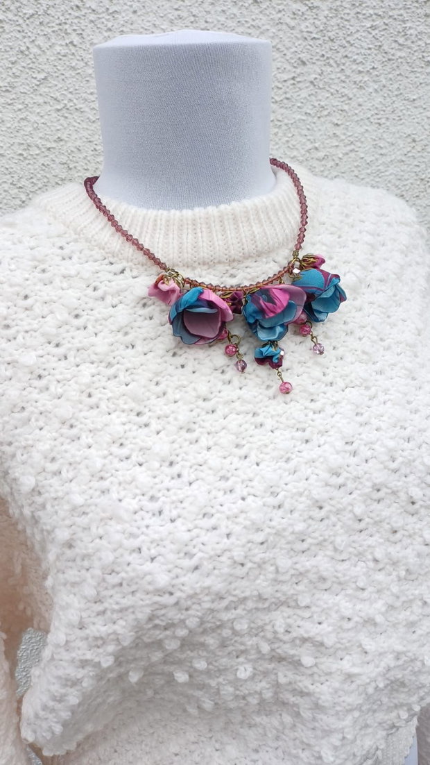 Colier floral "Urban Petals"
