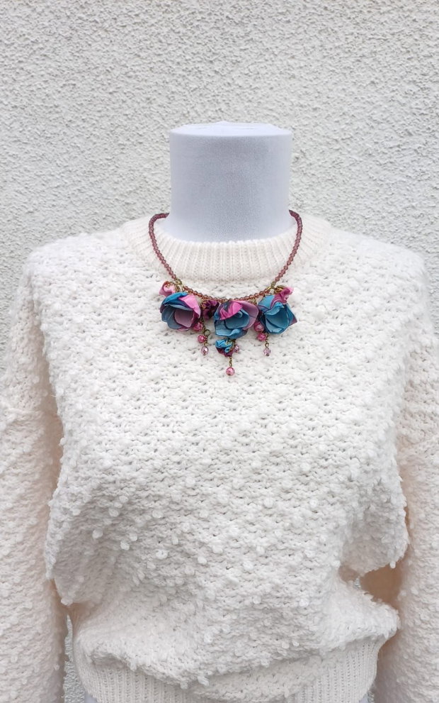 Colier floral "Urban Petals"