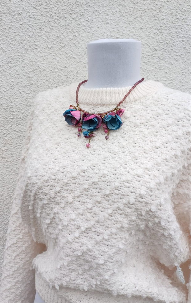 Colier floral "Urban Petals"