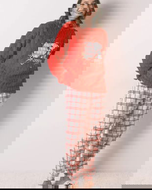 women'secret pijama SNOOPY culoarea roșu, 3132235