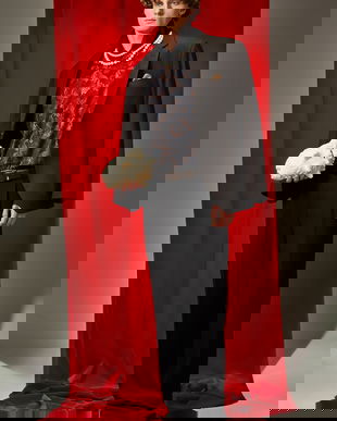 Medicine camasa din bumbac cu guler clasic, regular