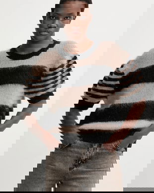 AllSaints pulover din amestec de lână CLEM culoarea negru, W015KD