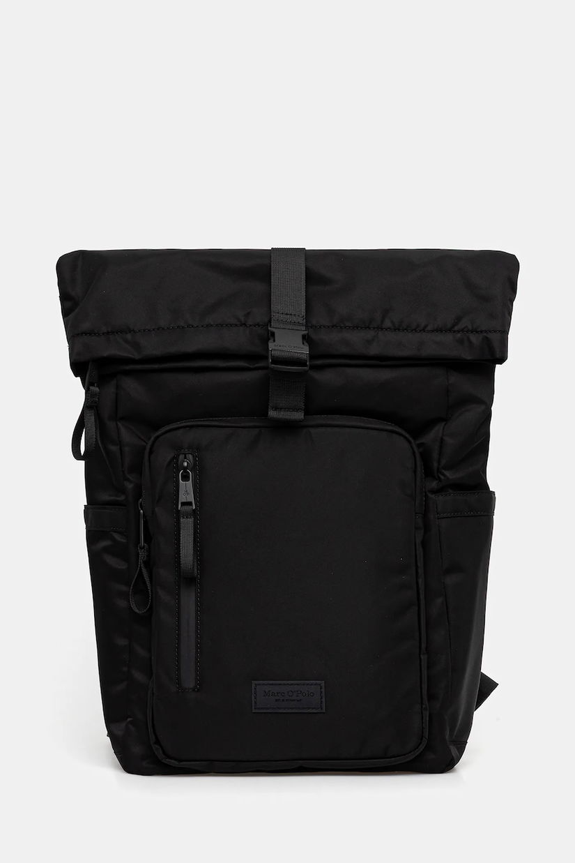 Marc O'Polo rucsac culoarea negru, mare, neted, 5000009092