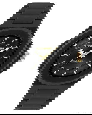 PLEIN SPORT ceas culoarea negru, PSOGA0225