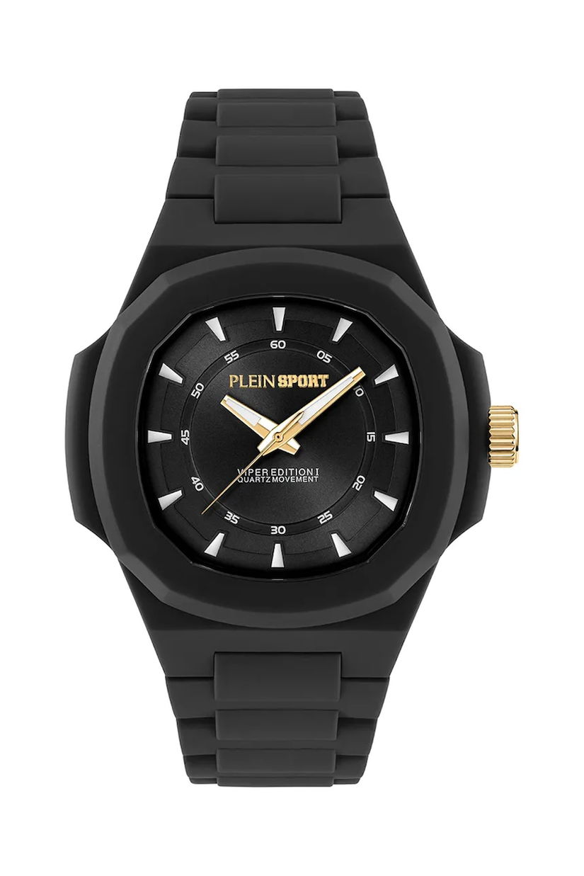PLEIN SPORT ceas culoarea negru, PSOGA0225