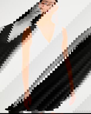 Marc O'Polo rochie culoarea negru, mini, evazati, 5000007584