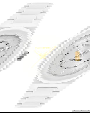 PLEIN SPORT ceas culoarea alb, PSOGA0325