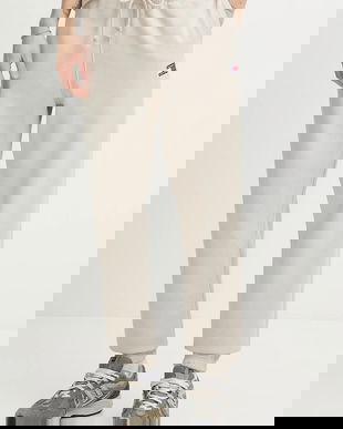 Tommy Jeans pantaloni de trening culoarea bej, melanj, DM0DM22358