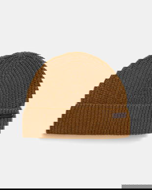 Sessun pălărie din amestec de lână culoarea maro, 25115003