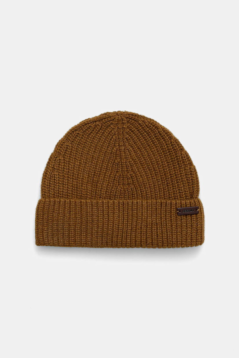 Sessun pălărie din amestec de lână culoarea maro, 25115003
