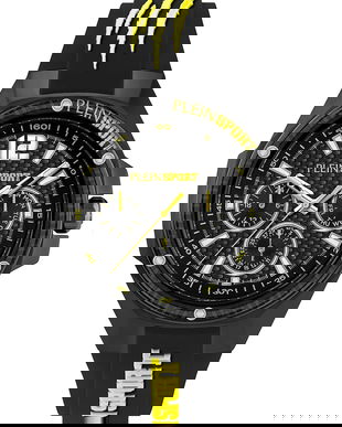 PLEIN SPORT ceas culoarea negru, PSLGA0125