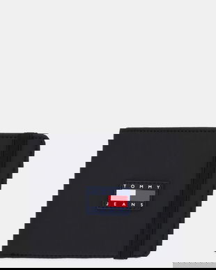 Tommy Jeans portofel culoarea negru, AM0AM13867