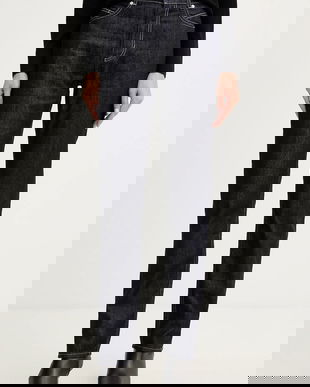 BOSS Orange jeansi culoarea albastru marin, 50552466