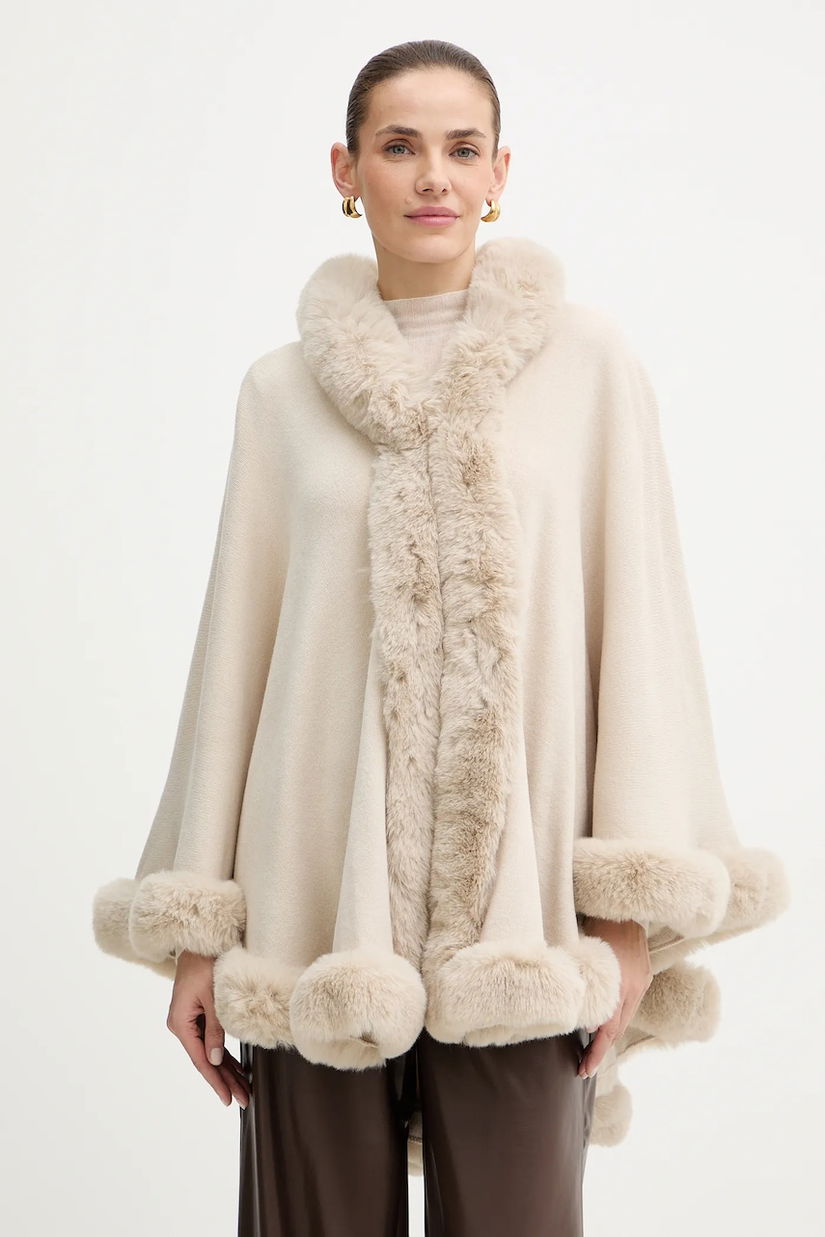 Morgan poncho culoarea bej, 5IVIK