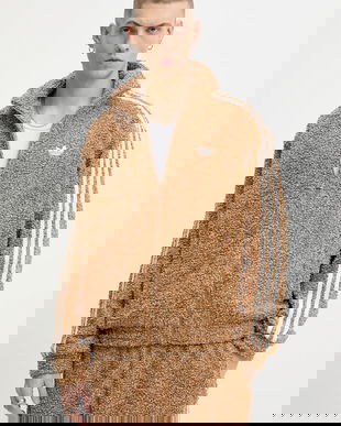 adidas Originals bluza Boucle culoarea verde, melanj, KS5274