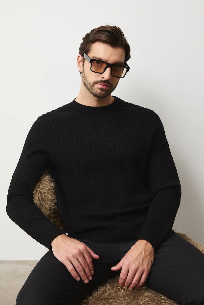 Medicine pulover culoarea negru