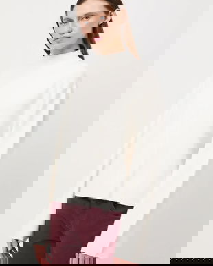 Medicine pulover culoarea bej, light, cu turtleneck