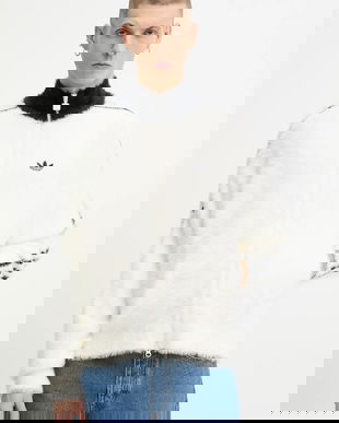 adidas Originals bluza culoarea bej, cu imprimeu, KR5152