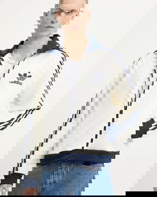 adidas Originals bluza culoarea bej, cu imprimeu, KS7800