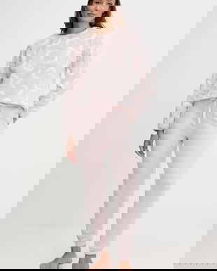 women'secret compleu pijama culoarea roz, 4752552