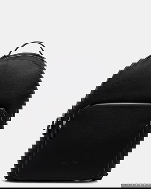 Marc O'Polo rucsac culoarea negru, mare, neted, 5000009082