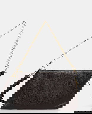 Answear.LAB poseta de piele culoarea maro