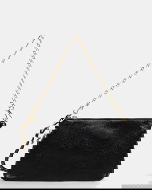 Answear.LAB poseta de piele culoarea negru