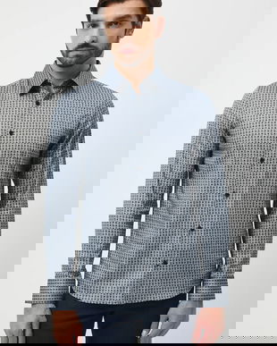 Medicine camasa cu guler clasic, slim