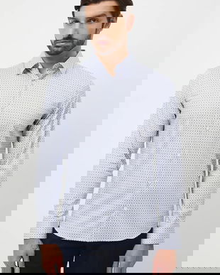 Medicine camasa cu guler clasic, slim