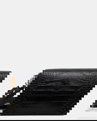 Answear.LAB poseta de piele culoarea negru