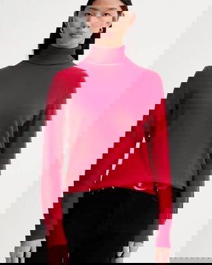 Marc O'Polo pulover culoarea roșu, light, cu guler, 5000007462