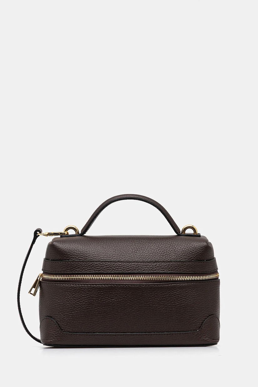 Answear.LAB poseta de piele culoarea maro