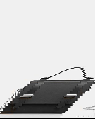 Answear.LAB poseta de piele culoarea negru