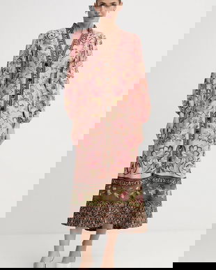 Barbour rochie x Farm Rio maxi, evazați, LDR0960