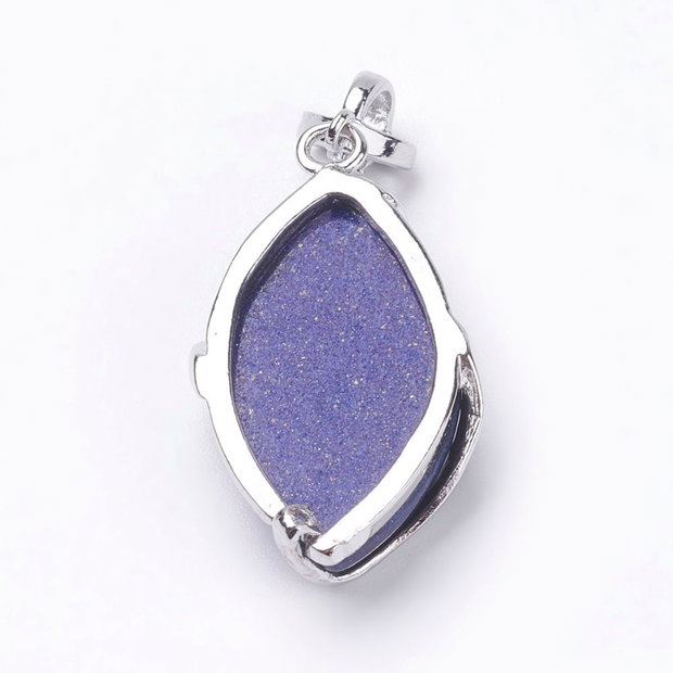 Pandantiv lapis lazuli oval